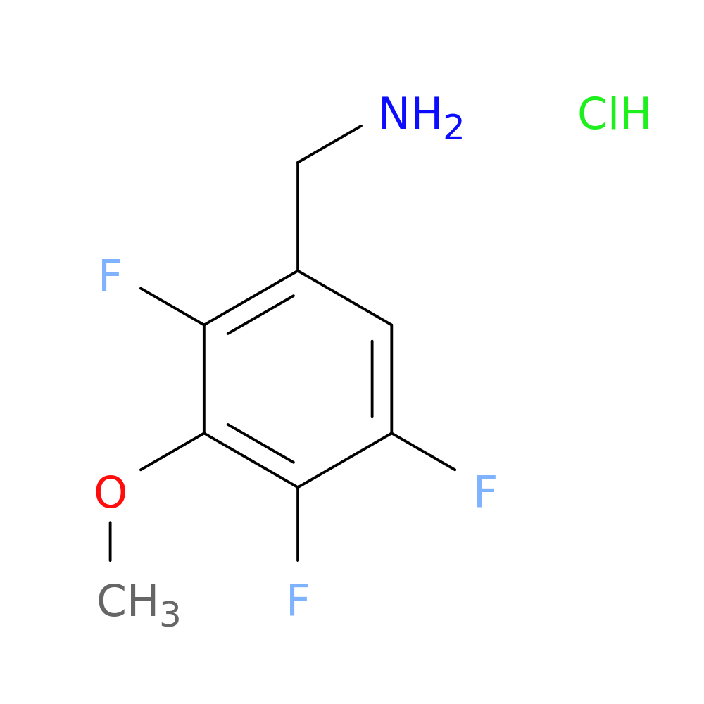 1-(2,4,5-trifluoro-3-methoxyphenyl)methanamine hydrochloride