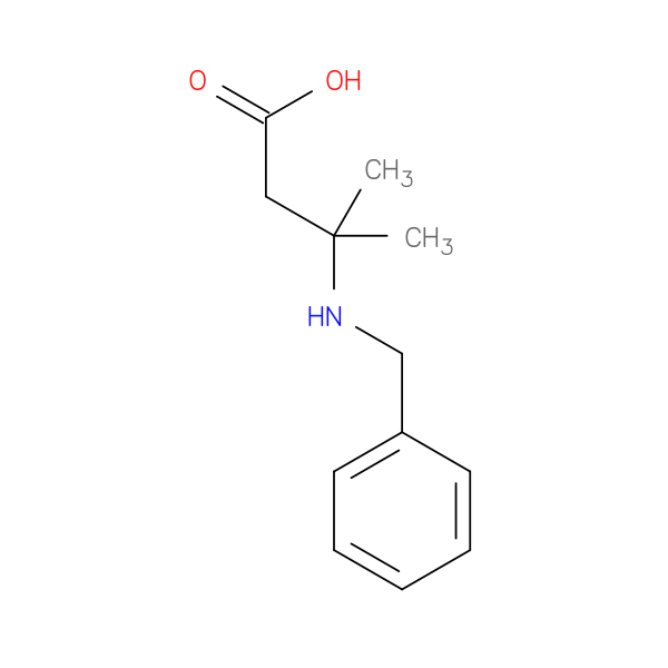 3-(Benzylamino)-3-methylbutanoic acid