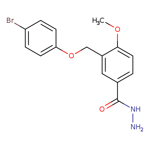 3-[(4-bromophenoxy)methyl]-4-methoxybenzohydrazide