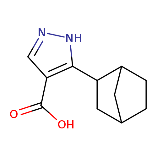 5-{bicyclo[2.2.1]heptan-2-yl}-1H-pyrazole-4-carboxylicacid