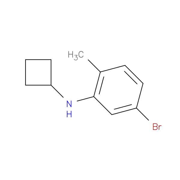 5-bromo-N-cyclobutyl-2-methylaniline