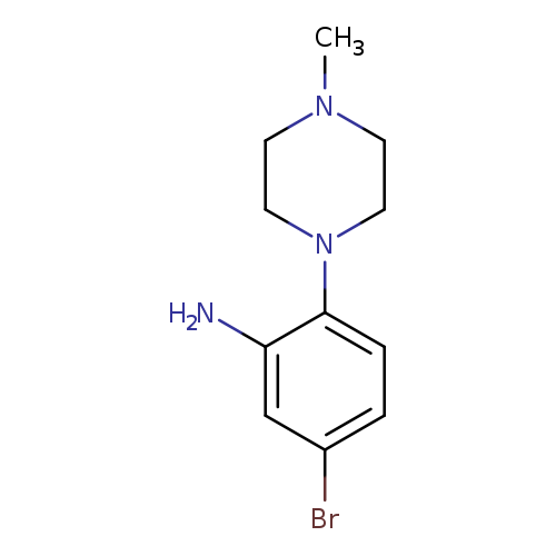 5-bromo-2-(4-methylpiperazin-1-yl)aniline