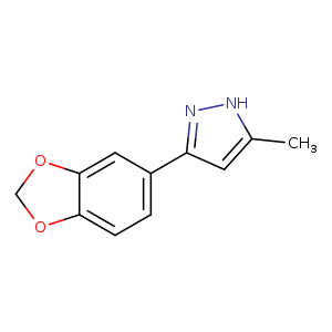 3-(1,3-Benzodioxol-5-yl)-5-methyl-1h-pyrazole