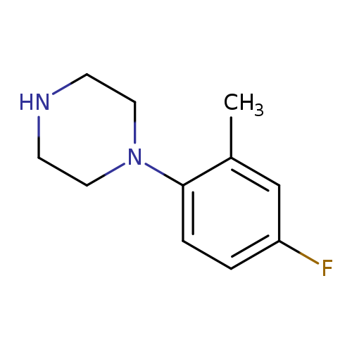 1-(4-Fluoro-2-methylphenyl)piperazine
