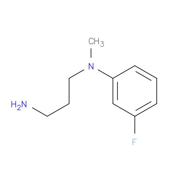 N-(3-aminopropyl)-3-fluoro-N-methylaniline