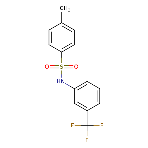 4-Methyl-n-[3-(trifluoromethyl)phenyl]benzenesulfonamide