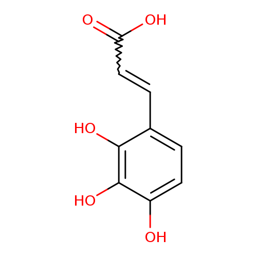3-(2,3,4-Trihydroxy-phenyl)-acrylic acid