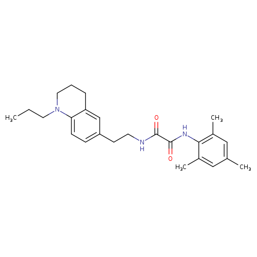 N'-[2-(1-propyl-1,2,3,4-tetrahydroquinolin-6-yl)ethyl]-N-(2,4,6-trimethylphenyl)ethanediamide