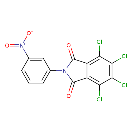 4,5,6,7-tetrachloro-2-(3-nitrophenyl)-2,3-dihydro-1H-isoindole-1,3-dione