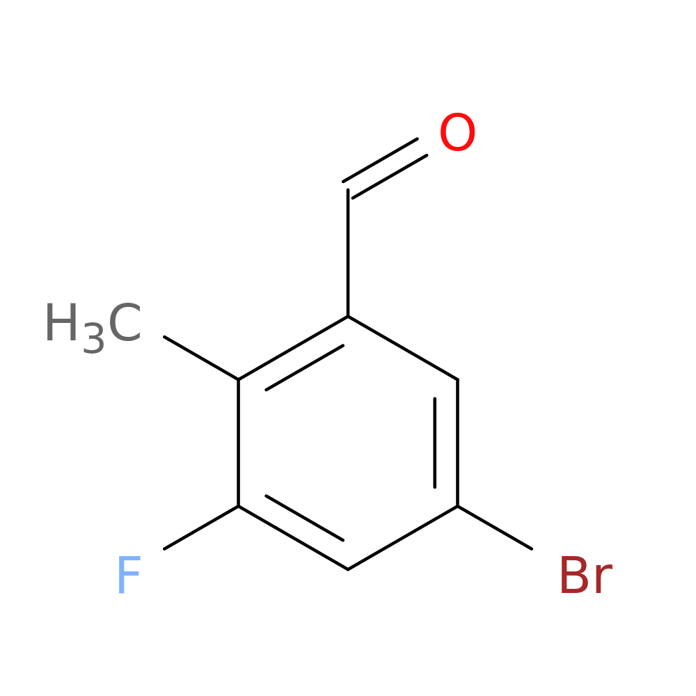 5-Bromo-3-fluoro-2-methylbenzaldehyde