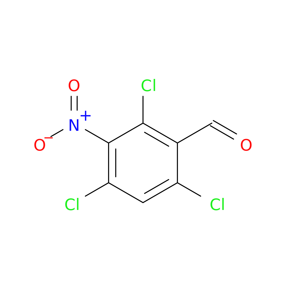 2,4,6-trichloro-3-nitrobenzaldehyde