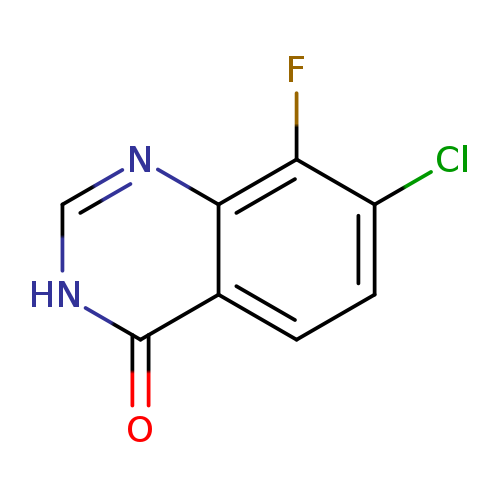 7-chloro-8-fluoro-3,4-dihydroquinazolin-4-one