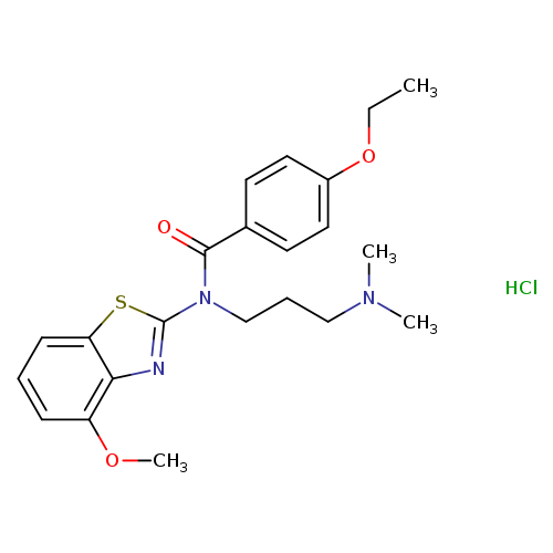 N-[3-(dimethylamino)propyl]-4-ethoxy-N-(4-methoxy-1,3-benzothiazol-2-yl)benzamide hydrochloride