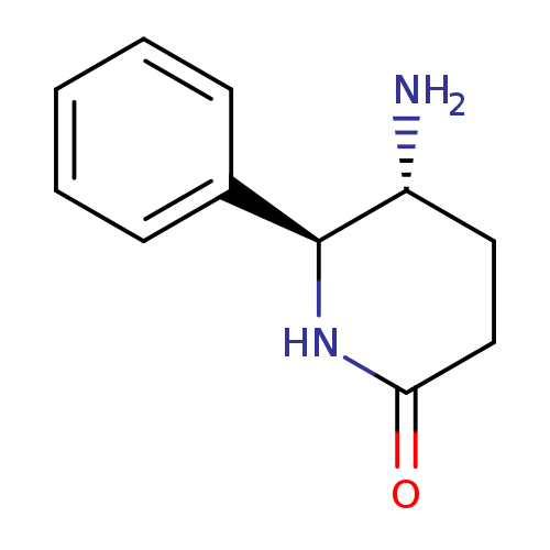 rac-(5R,6S)-5-amino-6-phenylpiperidin-2-one, trans