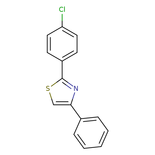 Thiazole, 2-(4-chlorophenyl)-4-phenyl-