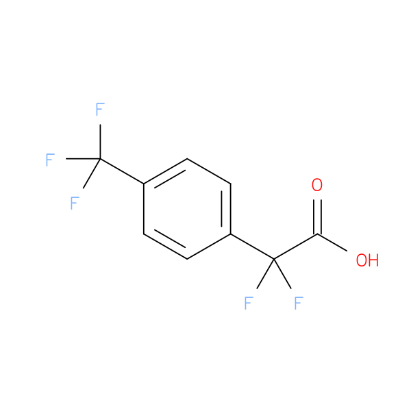 2,2-Difluoro-2-[4-(trifluoromethyl)phenyl]acetic acid