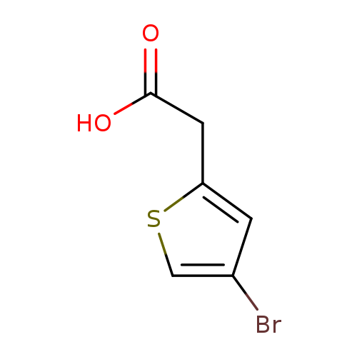 2-Thiopheneacetic acid, 4-bromo-