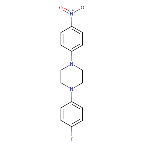 1-(4-fluorophenyl)-4-(4-nitrophenyl)piperazine