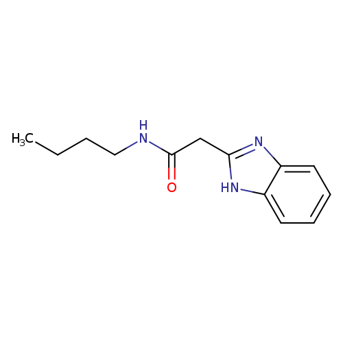 2-(1H-1,3-benzodiazol-2-yl)-N-butylacetamide