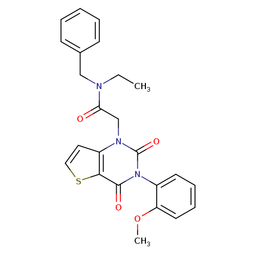 N-benzyl-N-ethyl-2-[3-(2-methoxyphenyl)-2,4-dioxo-1H,2H,3H,4H-thieno[3,2-d]pyrimidin-1-yl]acetamide