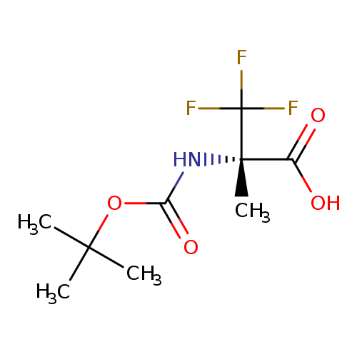(2S)-2-{[(tert-butoxy)carbonyl]amino}-3,3,3-trifluoro-2-methylpropanoic acid