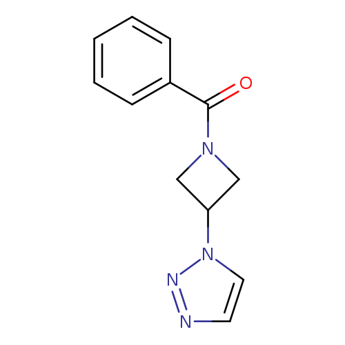 1-(1-benzoylazetidin-3-yl)-1H-1,2,3-triazole