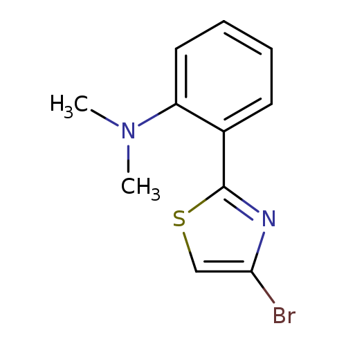 2-(4-Bromothiazol-2-yl)-N,N-dimethylaniline