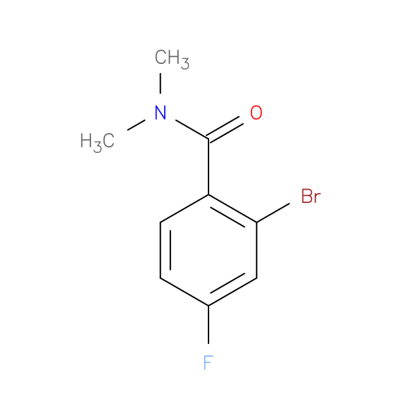 2-bromo-4-fluoro-N,N-dimethylbenzamide