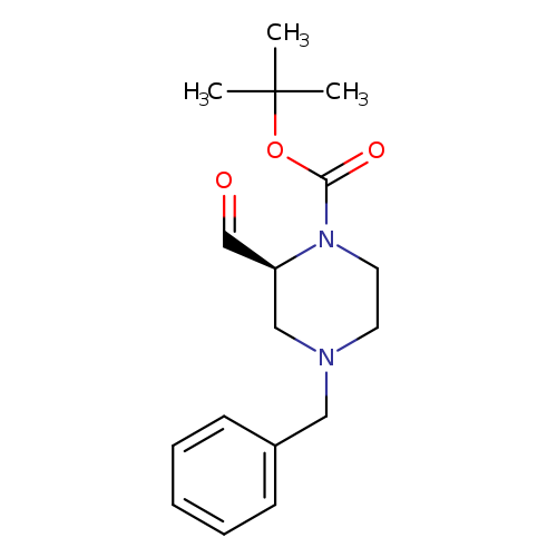 TERT-BUTYL (2S)-4-BENZYL-2-FORMYLPIPERAZINE-1-CARBOXYLATE