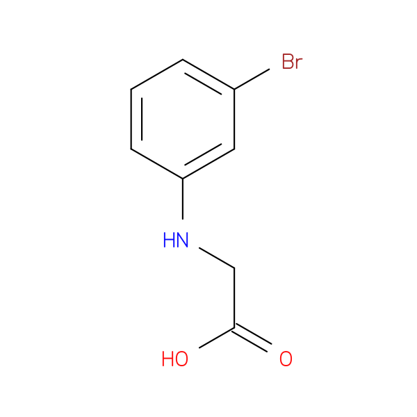 2-((3-Bromophenyl)amino)acetic acid