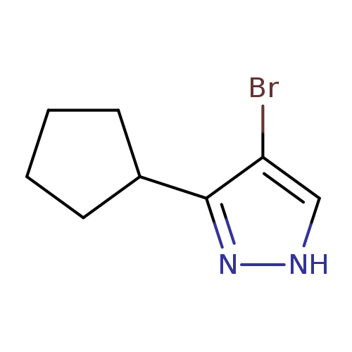 4-Bromo-5-cyclopentyl-1h-pyrazole