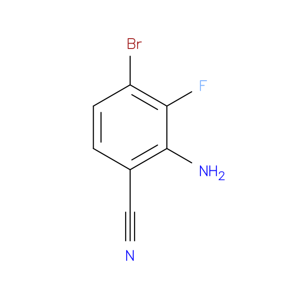 2-Amino-4-bromo-3-fluorobenzonitrile