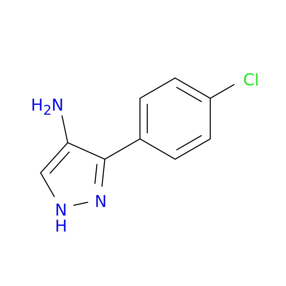 3-(4-chlorophenyl)-1H-pyrazol-4-amine
