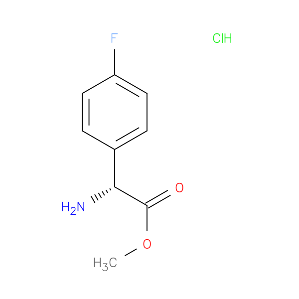 Methyl D-2-(4-fluorophenyl)glycinate HCl