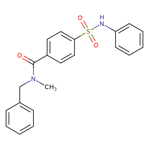 N-benzyl-N-methyl-4-(phenylsulfamoyl)benzamide