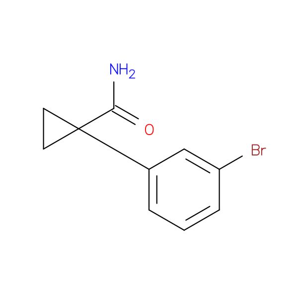 1-(3-Bromophenyl)cyclopropane-1-carboxamide