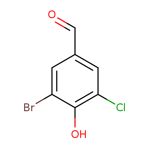 3-Bromo-5-chloro-4-hydroxybenzaldehyde