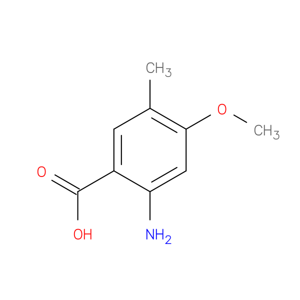 2-Amino-4-methoxy-5-methylbenzoic acid
