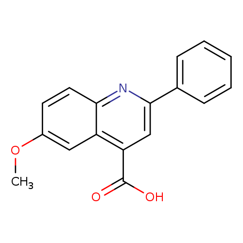 6-Methoxy-2-phenylquinoline-4-carboxylic acid
