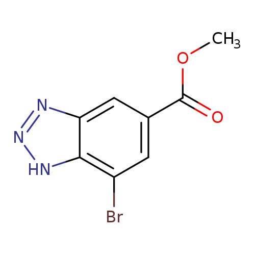 Methyl 7-bromo-1H-benzotriazole-5-carboxylate