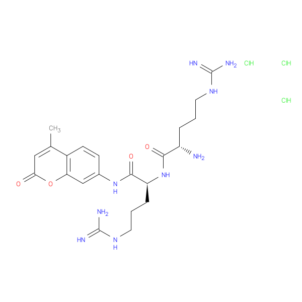 L-ARGINYL-L-ARGININE 7-AMIDO-4-METHYLCOUMARIN TRIHYDROCHLORIDE