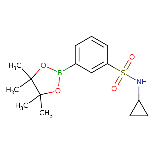 N-Cyclopropyl-3-(4,4,5,5-tetramethyl-1,3,2-dioxaborolan-2-yl)benzenesulfonamide