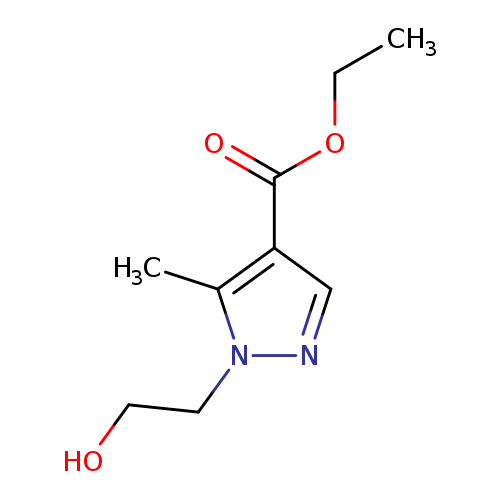 ETHYL 1-(2-HYDROXYETHYL)-5-METHYL-1H-PYRAZOLE-4-CARBOXYLATE