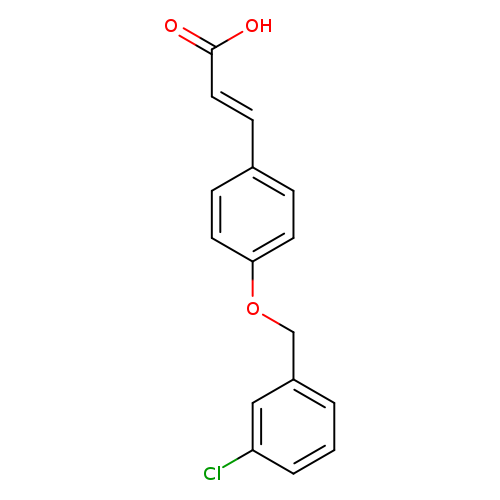 3-(4-((3-Chlorobenzyl)oxy)phenyl)acrylic acid
