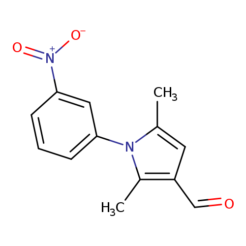 2,5-Dimethyl-1-(3-nitrophenyl)-1h-pyrrole-3-carbaldehyde