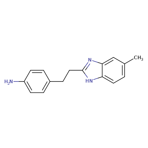 4-(2-(5-Methyl-1H-benzo[d]imidazol-2-yl)ethyl)aniline