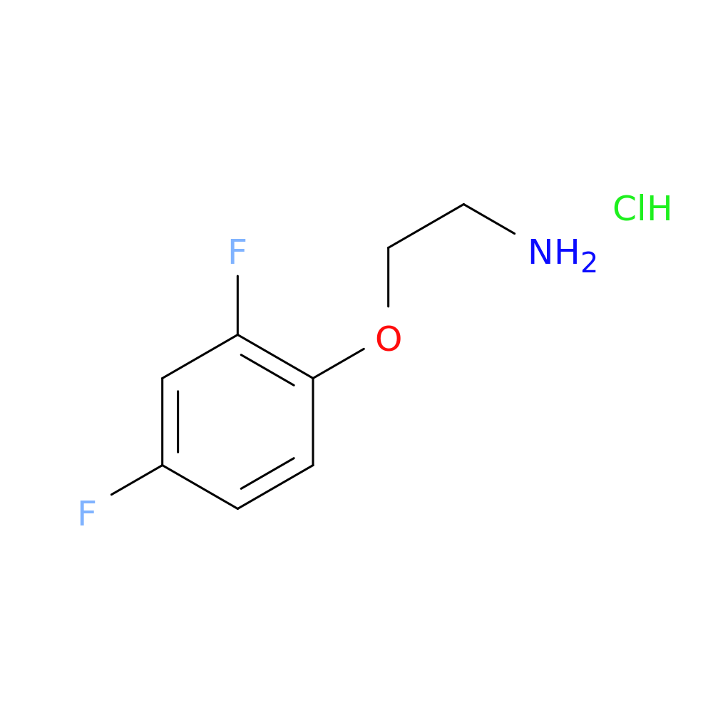 2-(2,4-difluorophenoxy)ethan-1-amine hydrochloride