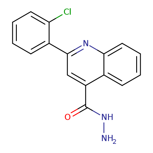 2-(2-Chlorophenyl)quinoline-4-carbohydrazide
