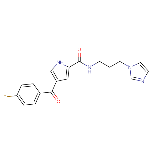 4-(4-fluorobenzoyl)-N-[3-(1H-imidazol-1-yl)propyl]-1H-pyrrole-2-carboxamide