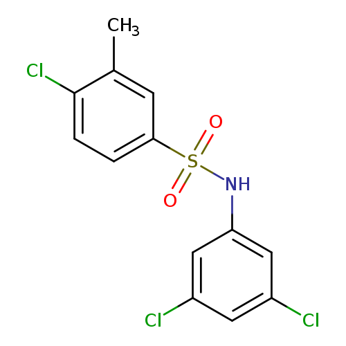 4-chloro-N-(3,5-dichlorophenyl)-3-methylbenzene-1-sulfonamide